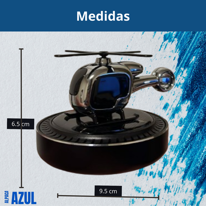 Aromatizador Solar Tipo Helicóptero